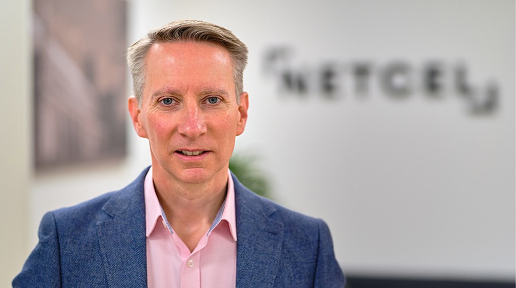 Headshot of CEO at Netcel, Tim Parfitt 