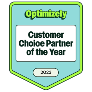 Optimizely Customer Choice Partner of the Year 2023