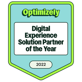 Optimizely Digital Experience Solution Partner of the Year 2022
